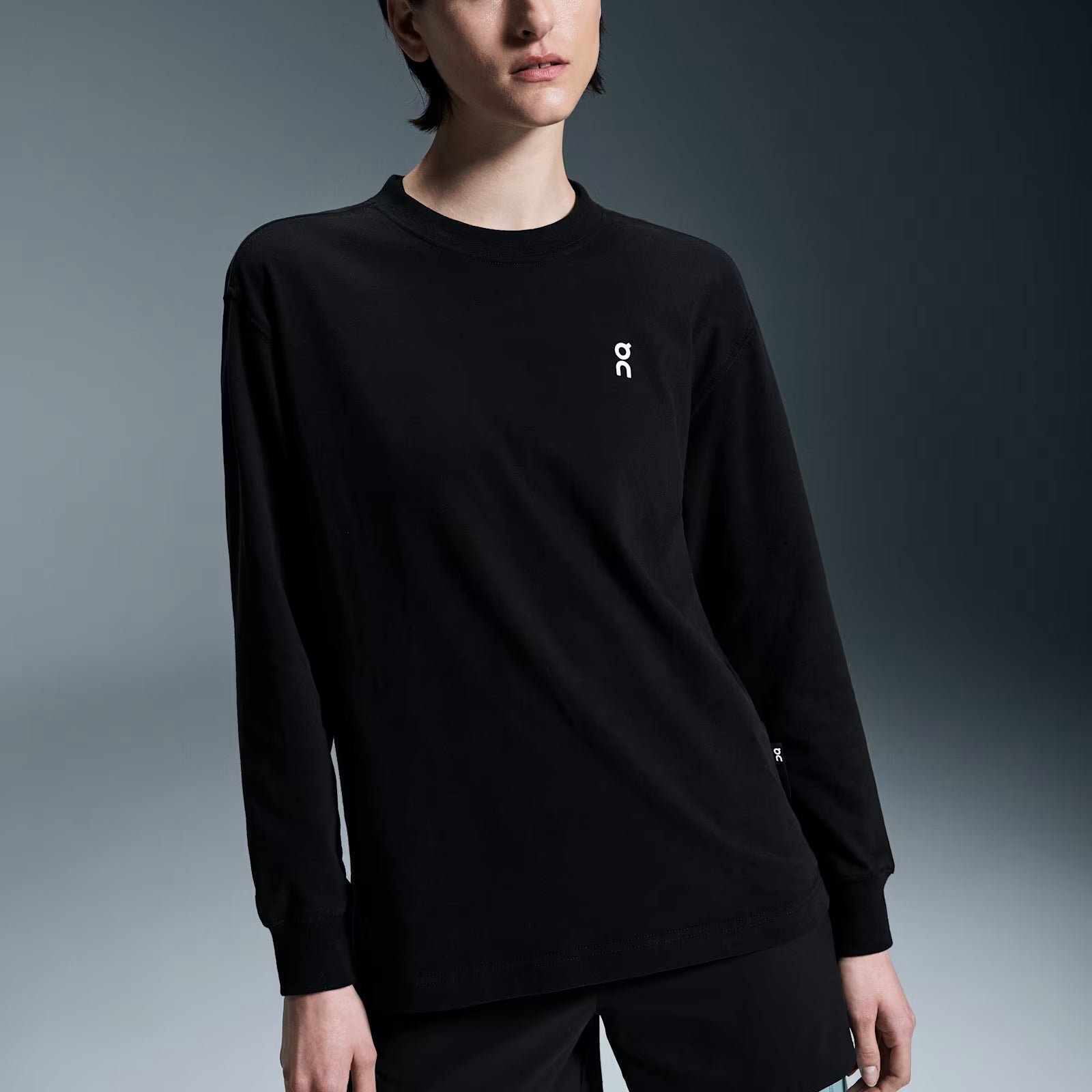 On Club Long-T Black (Women'S)