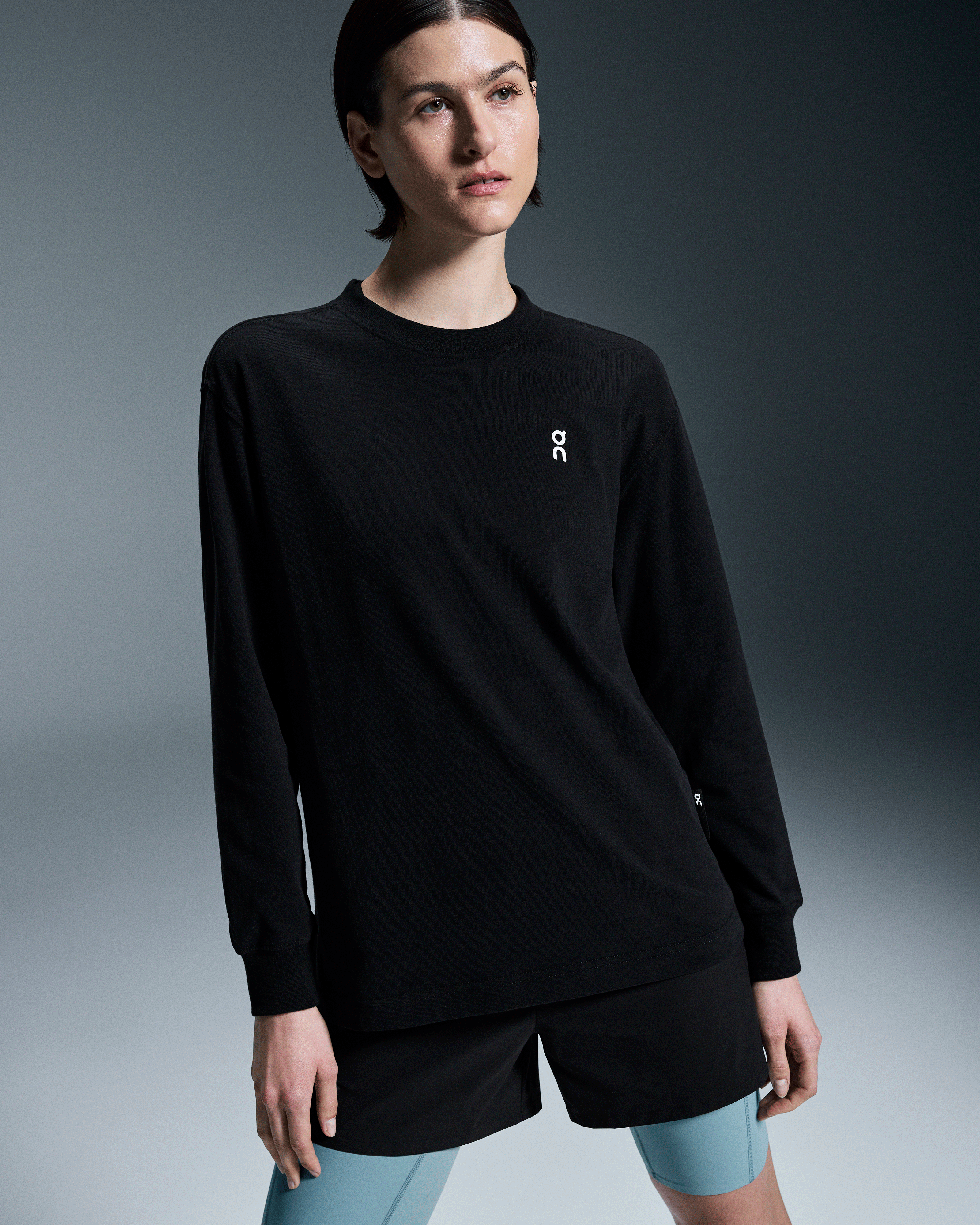 On Club Long-T Black (Women'S)