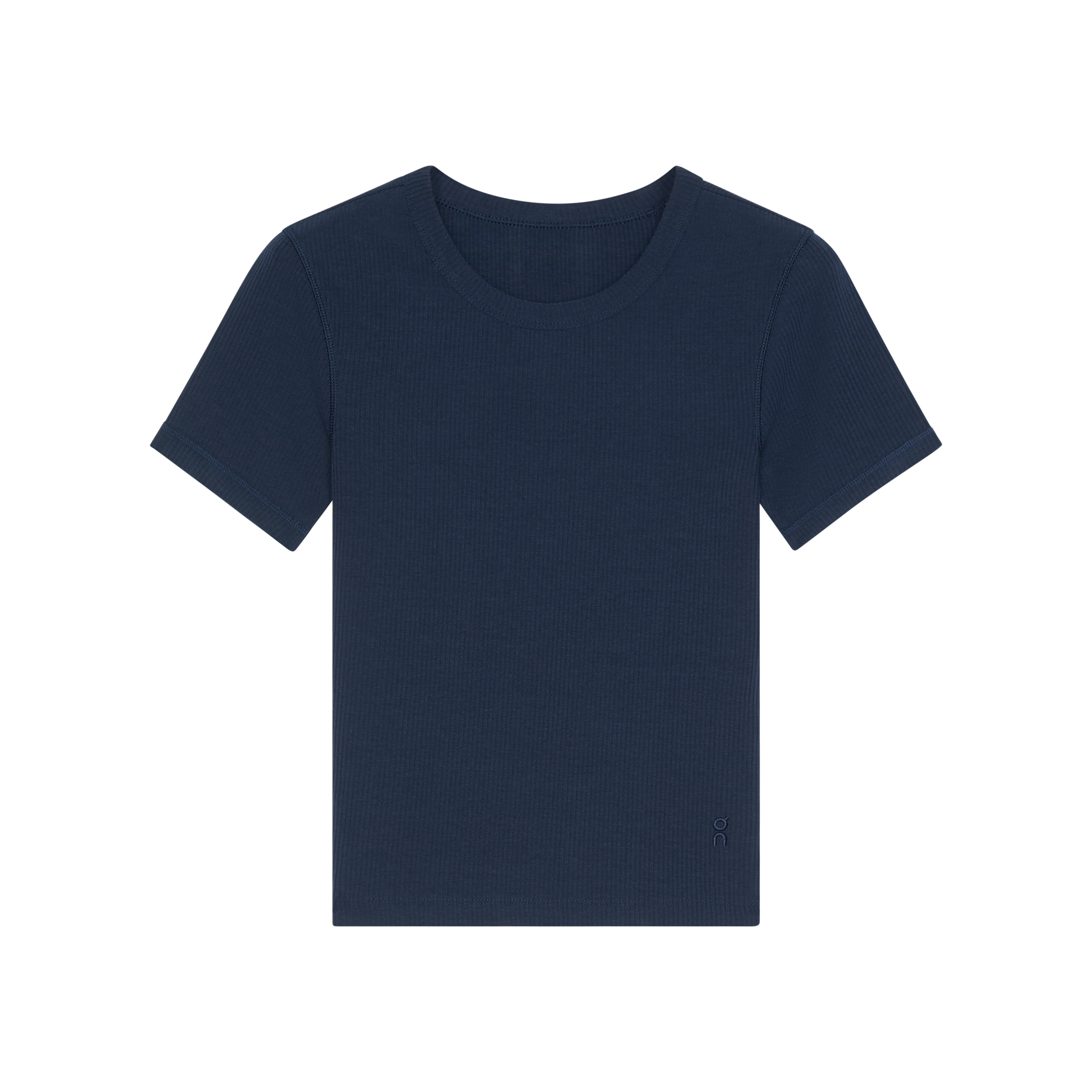 On All-Day Ribbed T-Shirt Midnight (Women'S)