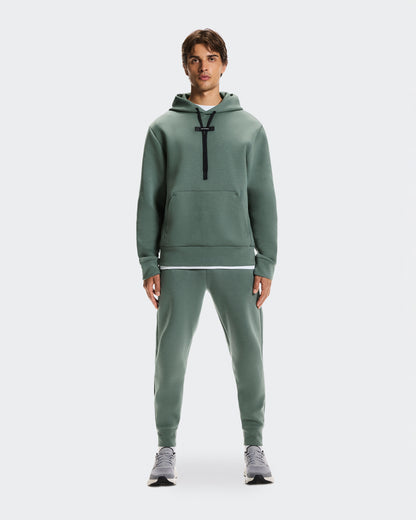On Focus Tech Hoodie Olive