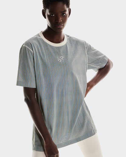 On Active T-Shirt Loewe Beige | Blue