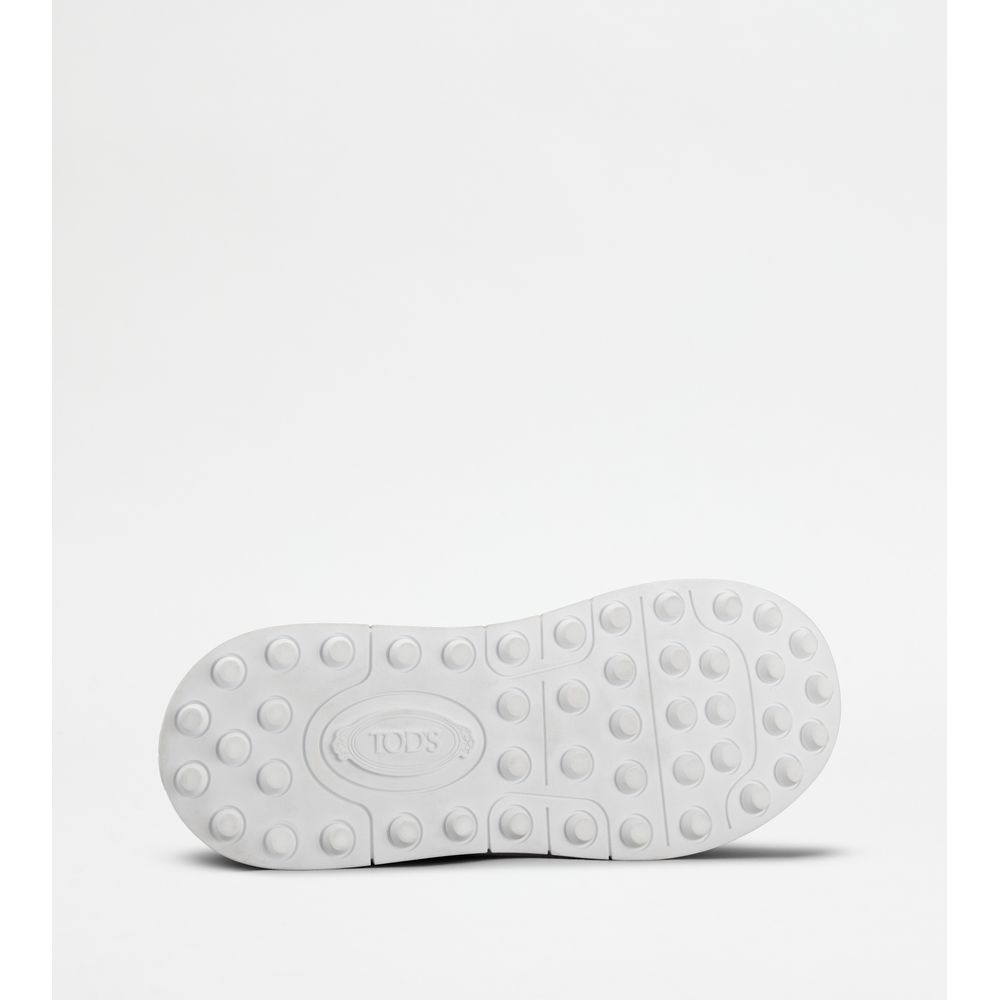 Tods Sneakers In Leather White Womens
