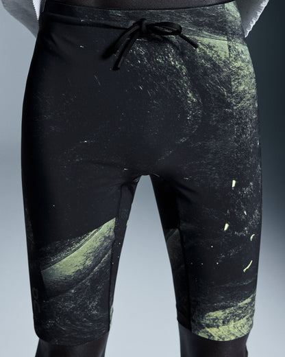 On Race Tights Half Black | Limelight