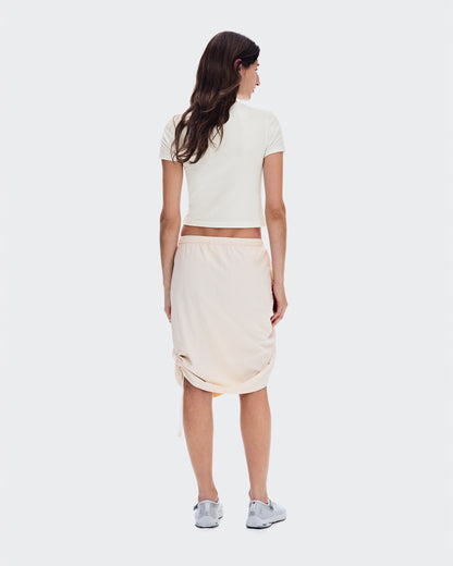 On All-Day Ribbed T-Shirt Ivory (Women'S)
