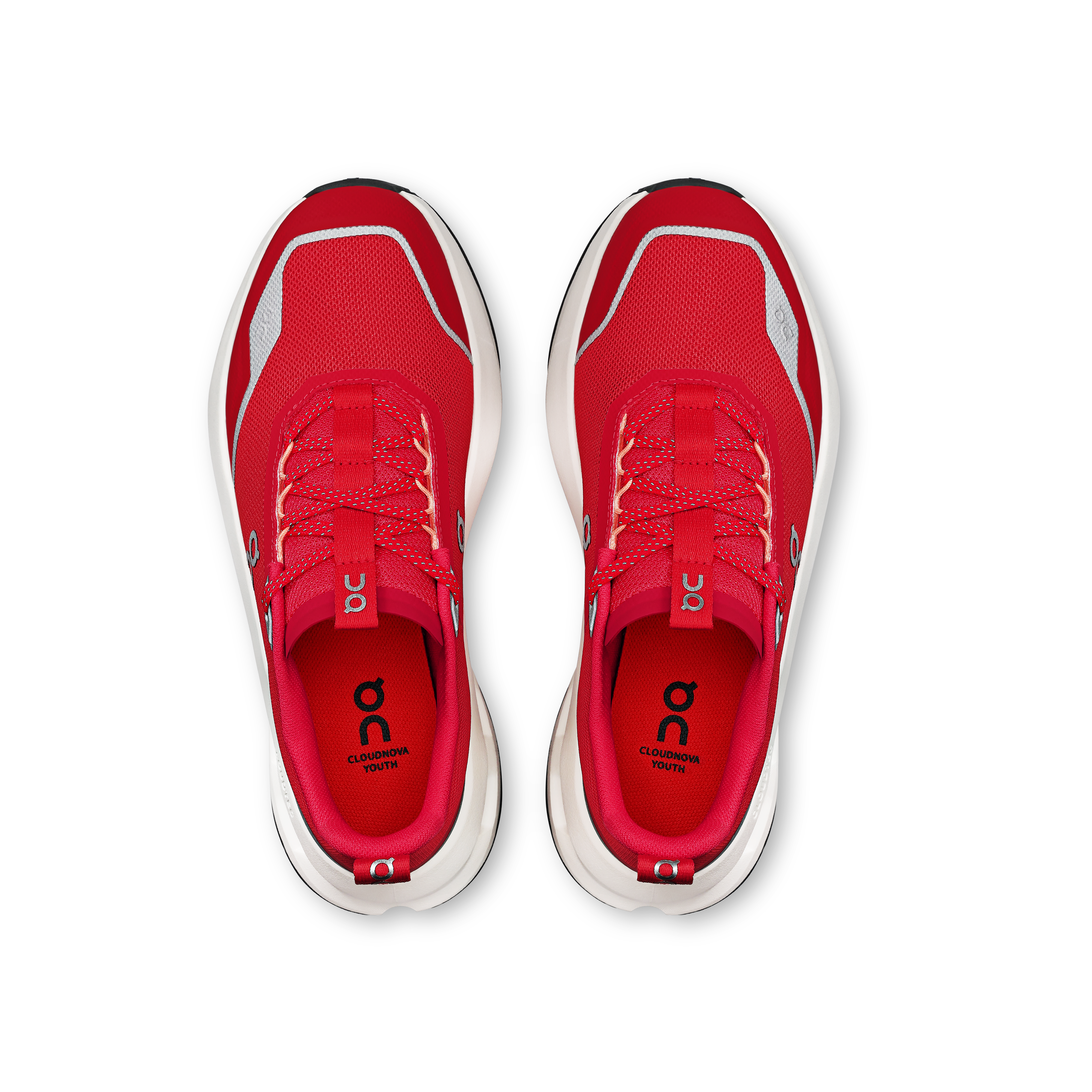 on running cloudnova youth red terra