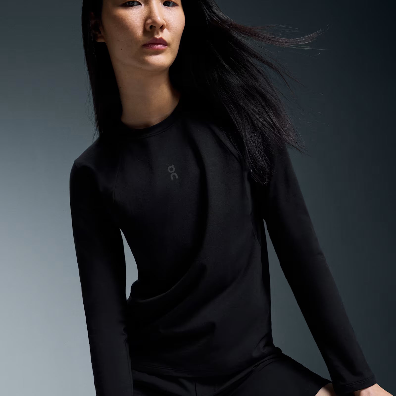 On Trek Long-T Black (Women'S)