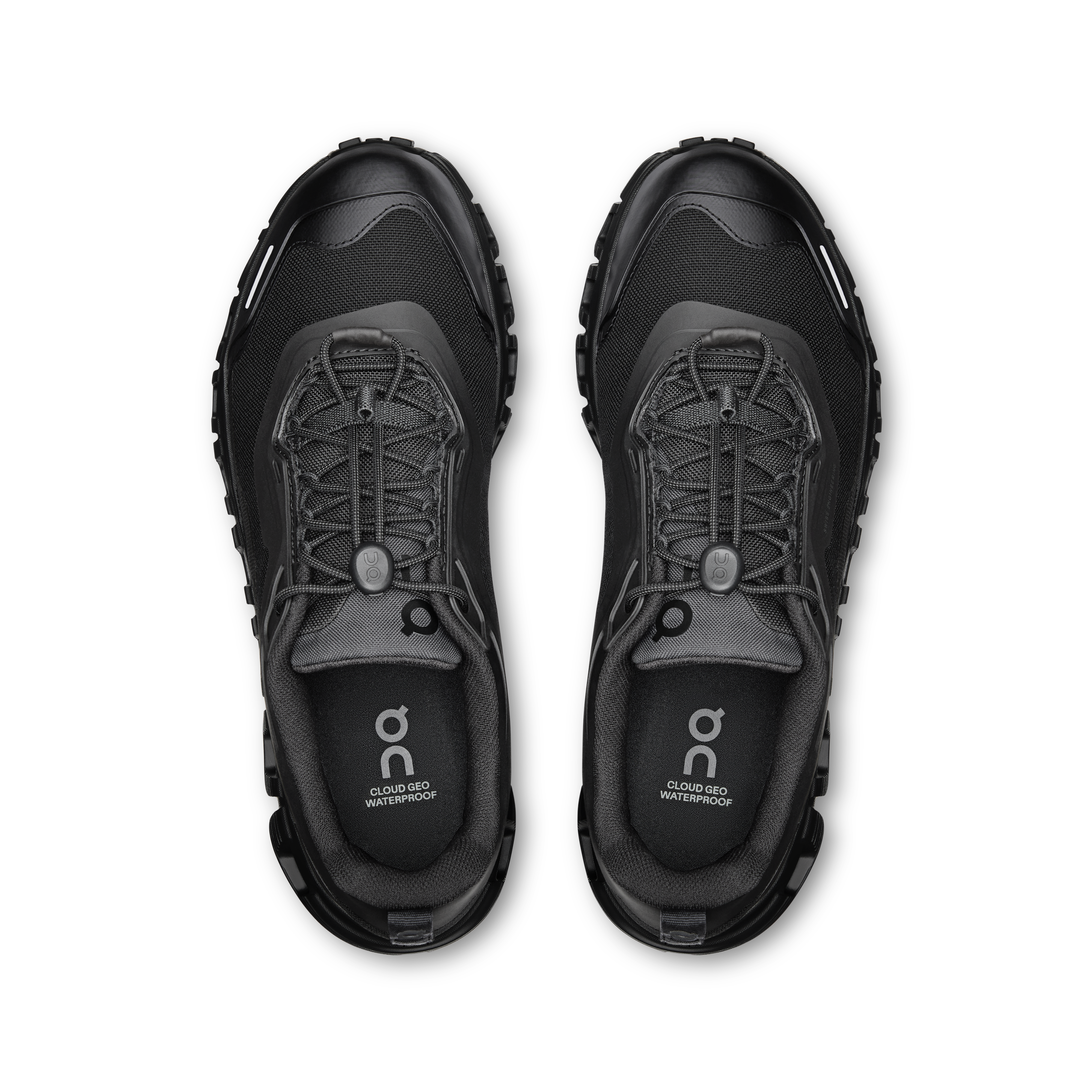 On Cloud 6 Geo Waterproof Black Black (Women'S)