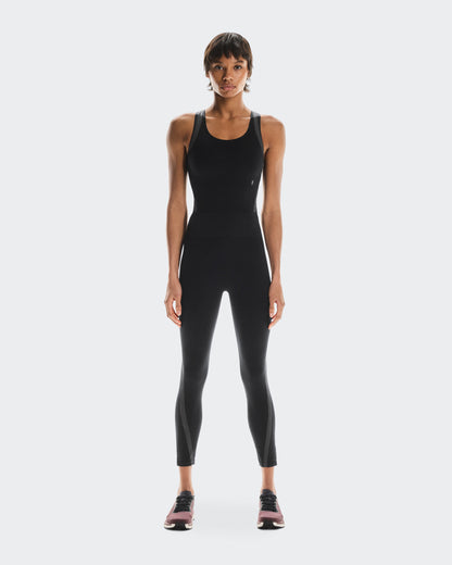 On Studio Knit Bodysuit 7/8 Black | Eclipse (Women's)