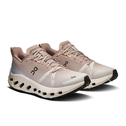 on running cloudsurfer trail waterproof desert wolf (women's)