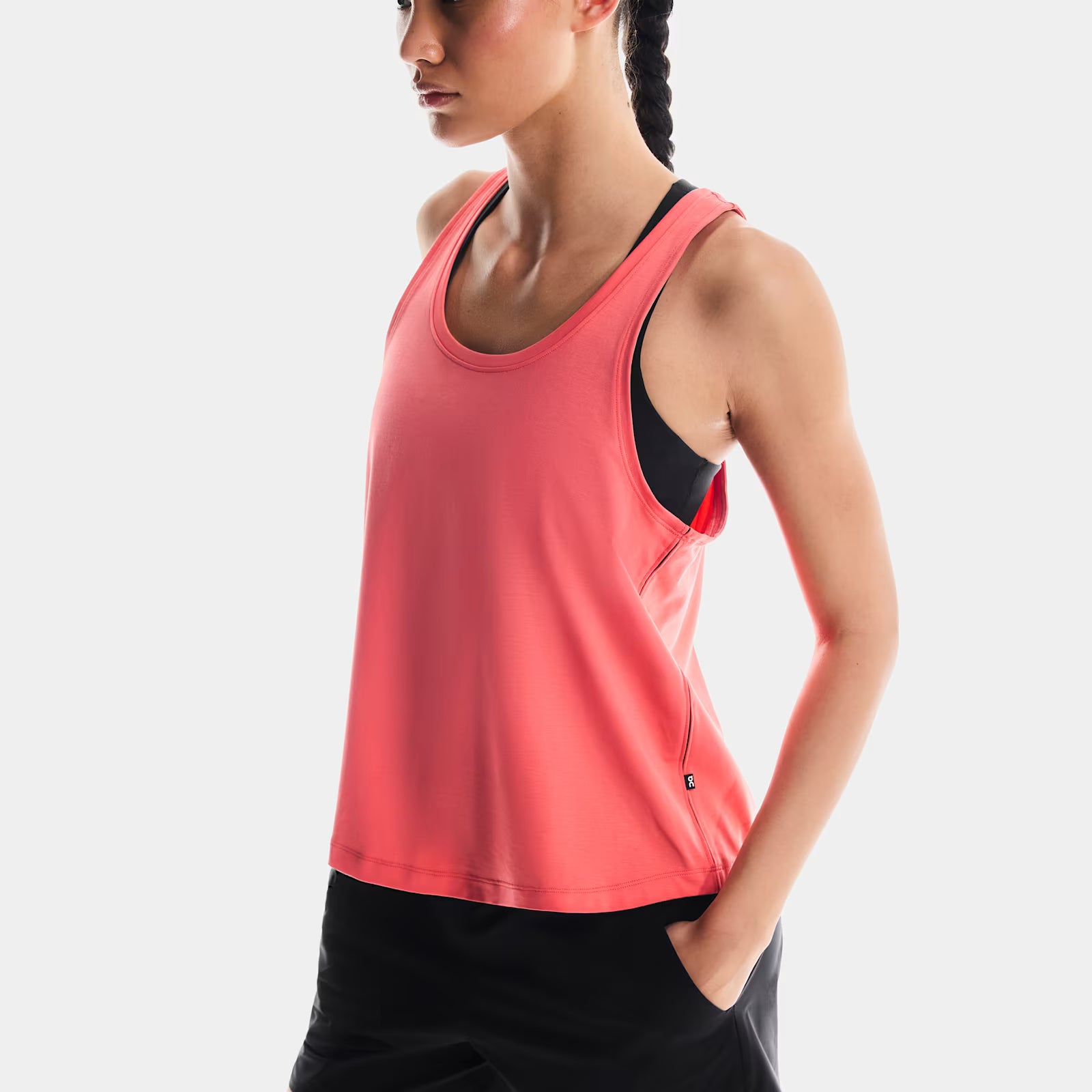 On Focus Tank Coral (Women'S)