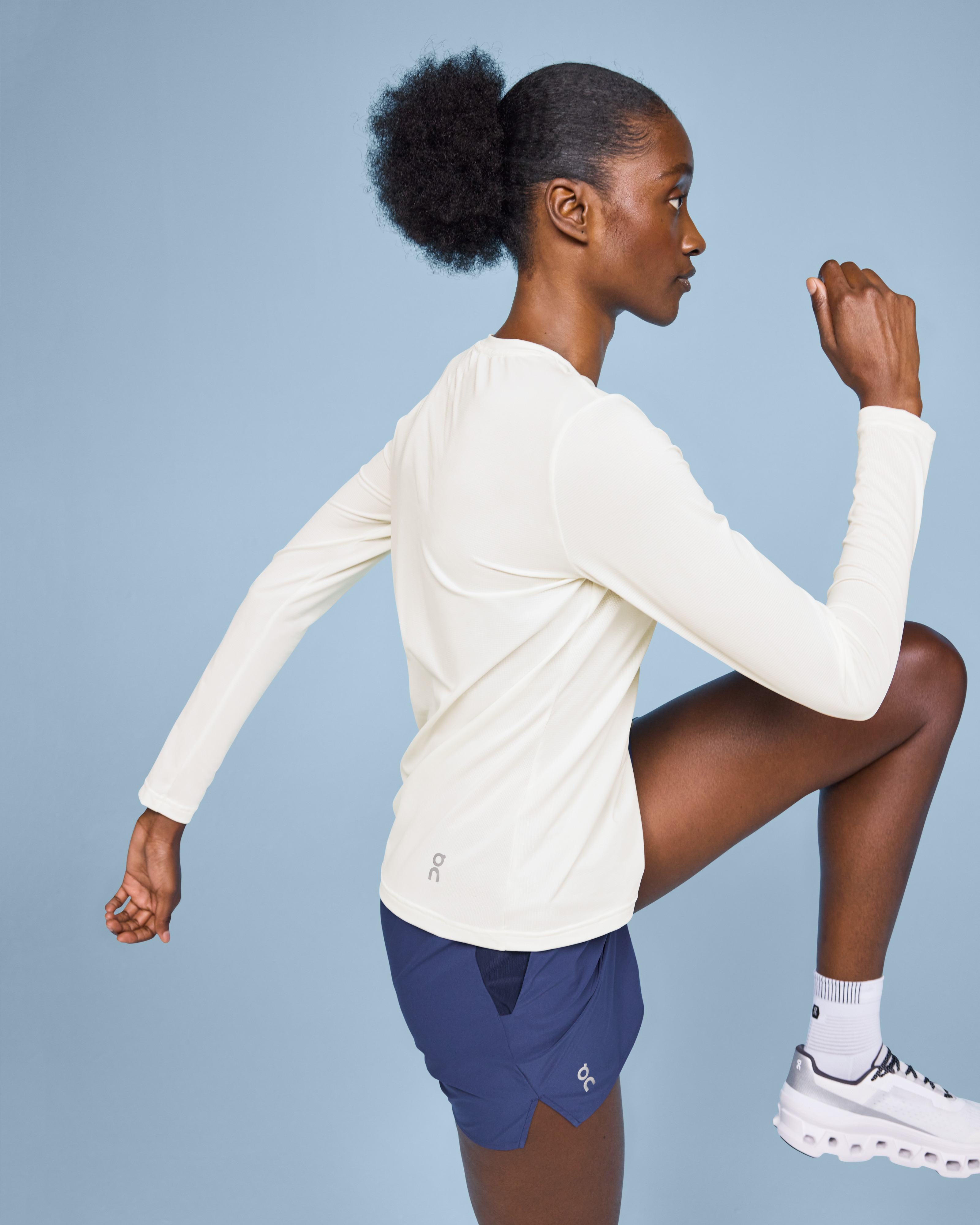 On Core Long-T Undyed-White (Women'S) (Women's)