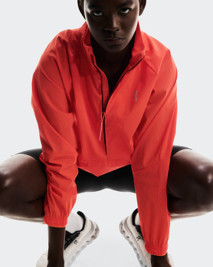 On All-Day 1/2 Zip Jacket Coral (Women'S)