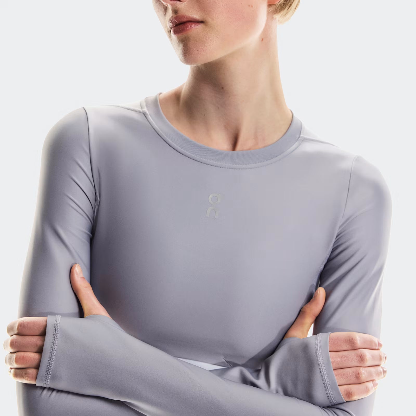 On Train Long Sleeve Crop Lilac (Women'S)