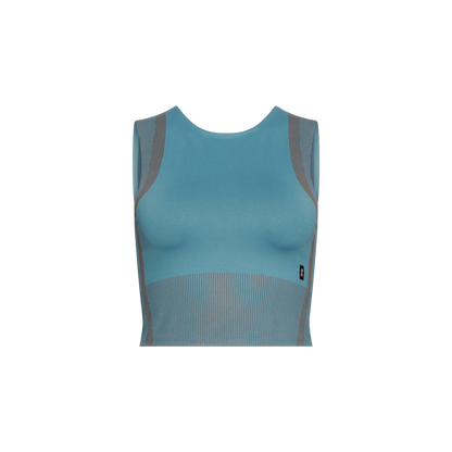 On Studio Knit Crop Niagara | Rock (Women's)