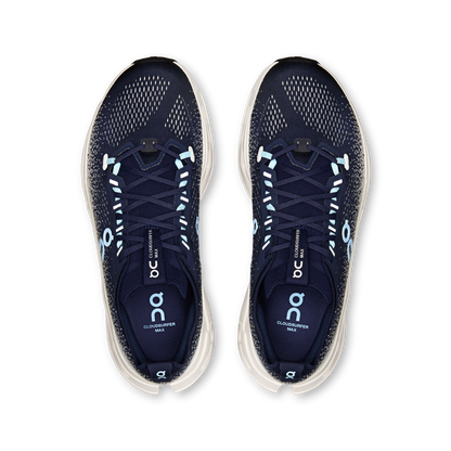 On Cloudsurfer Max Wide Midnight Ivory