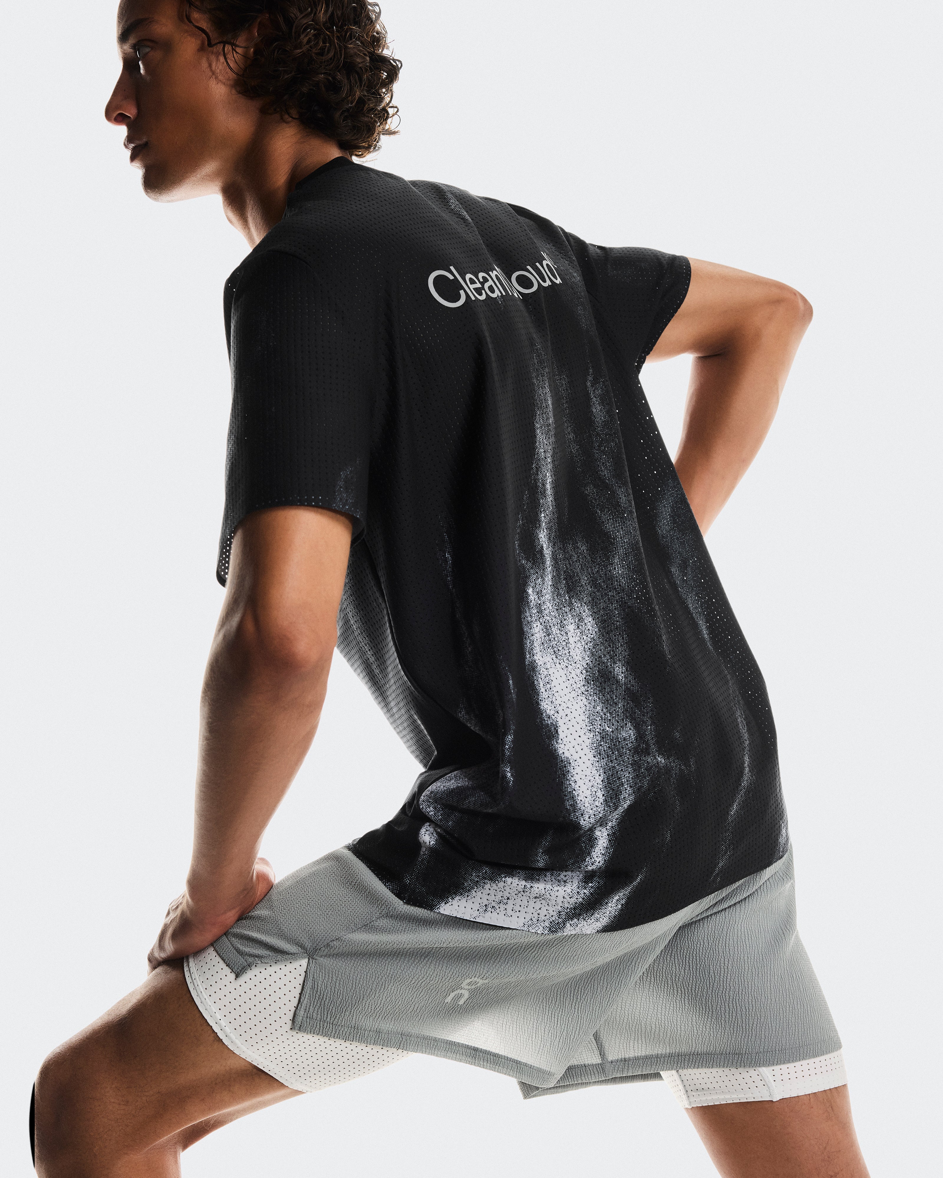 On Pace Shorts Apollo | Glacier