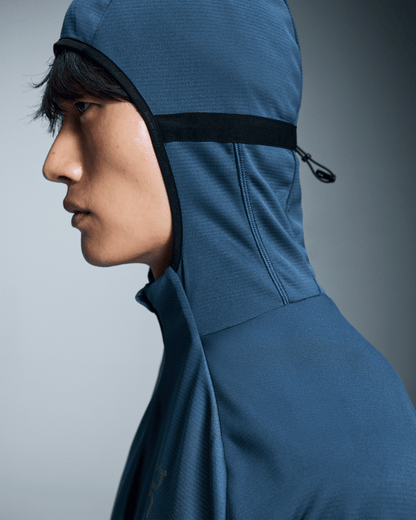 On Climate Zip Hoodie Denim