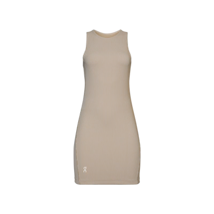 On All-Day Ribbed Dress Desert | White (Women'S)