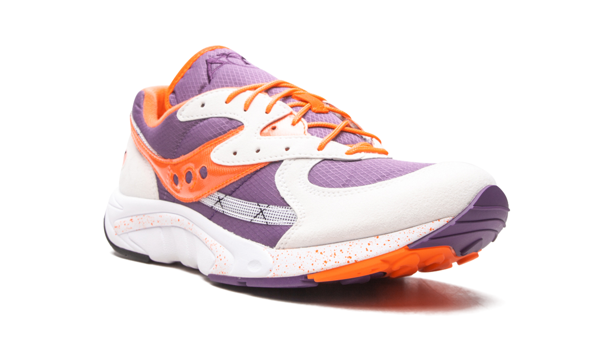 Saucony Aya White Purple Orange