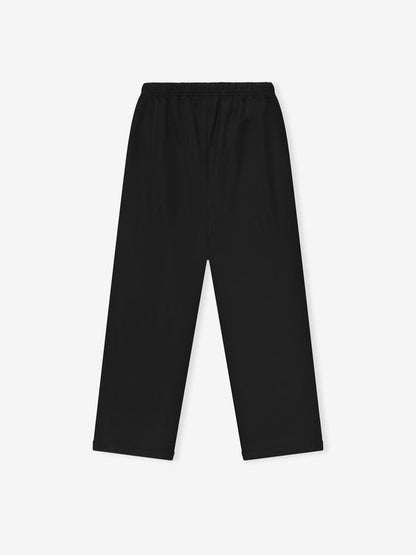 Essentials Satin Fleece Lounge Sweatpant Vintage Black