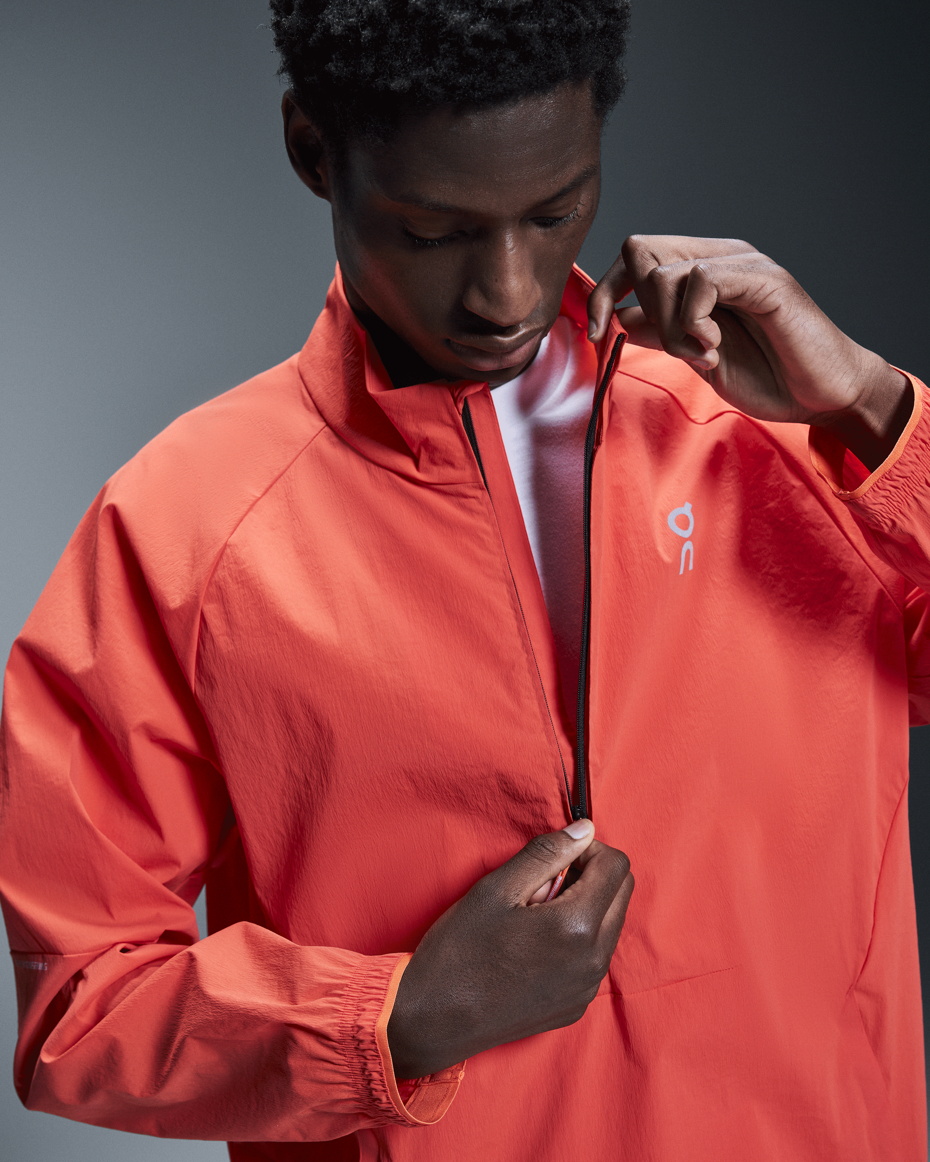 on all-day 1/2 zip jacket Spice