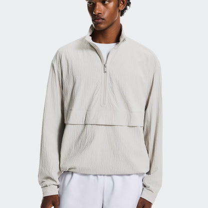 On Courtside 1/2 Zip Eaze Sand
