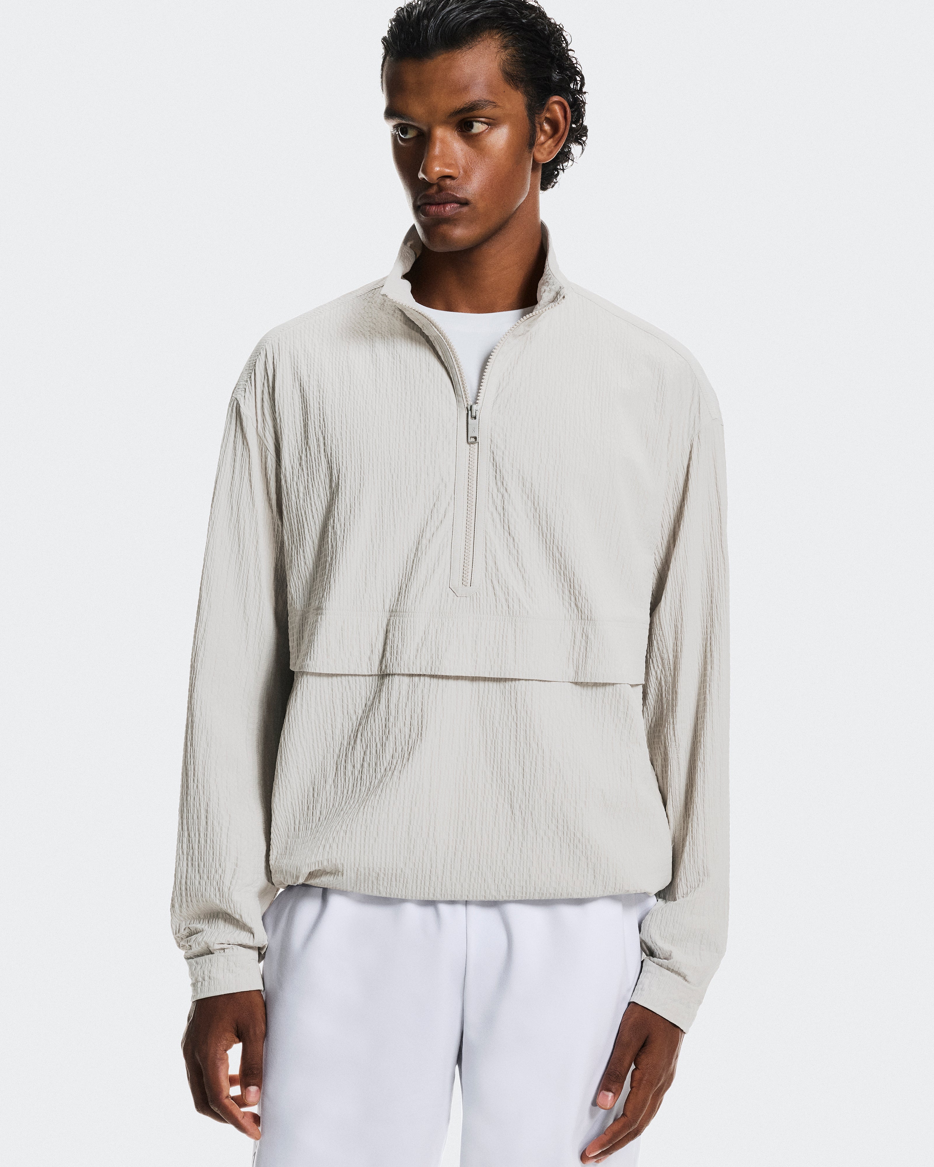 On Courtside 1/2 Zip Eaze Sand