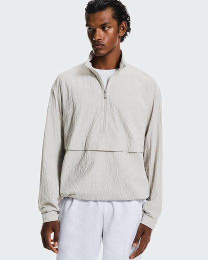 On Courtside 1/2 Zip Eaze Sand