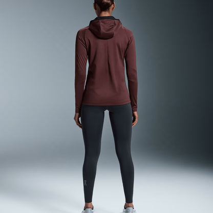 On Climate Zip Hoodie Mulberry (Women'S)