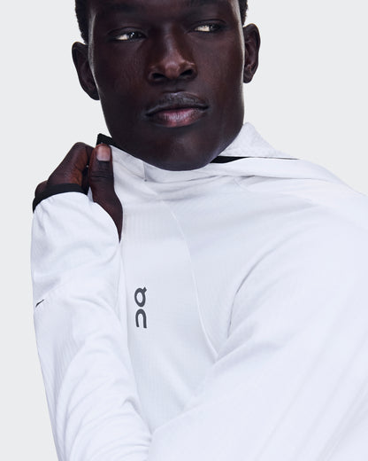 On Climate Zip Hoodie White