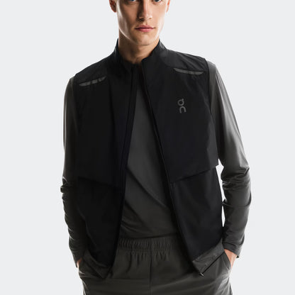 On Weather Vest Black | Eclipse