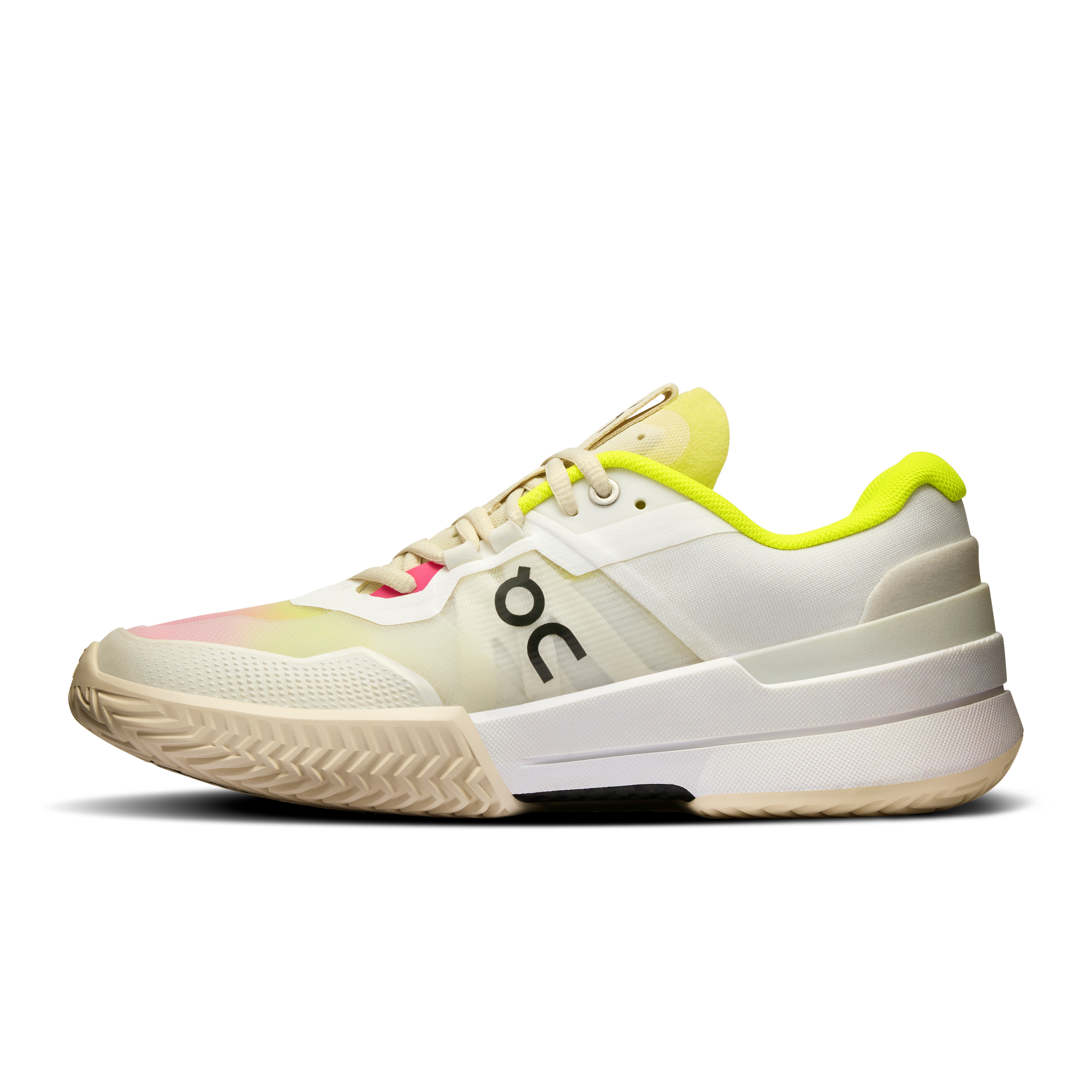 on running the roger pro 2 white lime (women's)