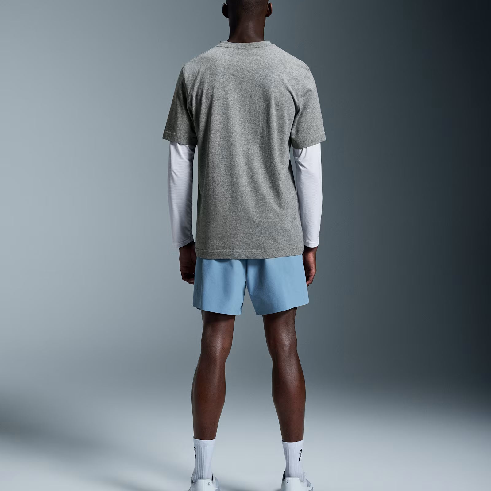 On Train Shorts Chambray