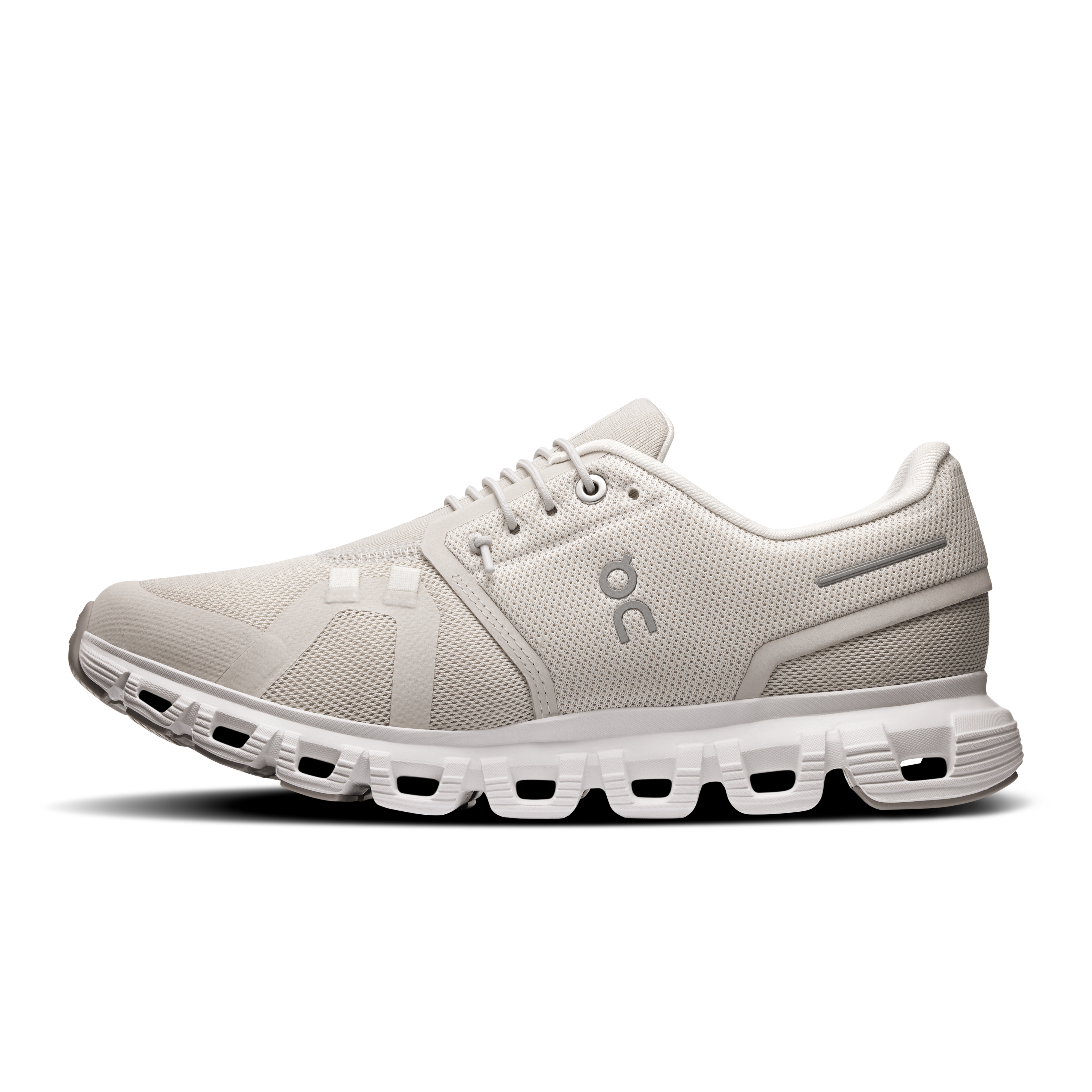 On Cloud 6 Wide Pearl White (Women'S)