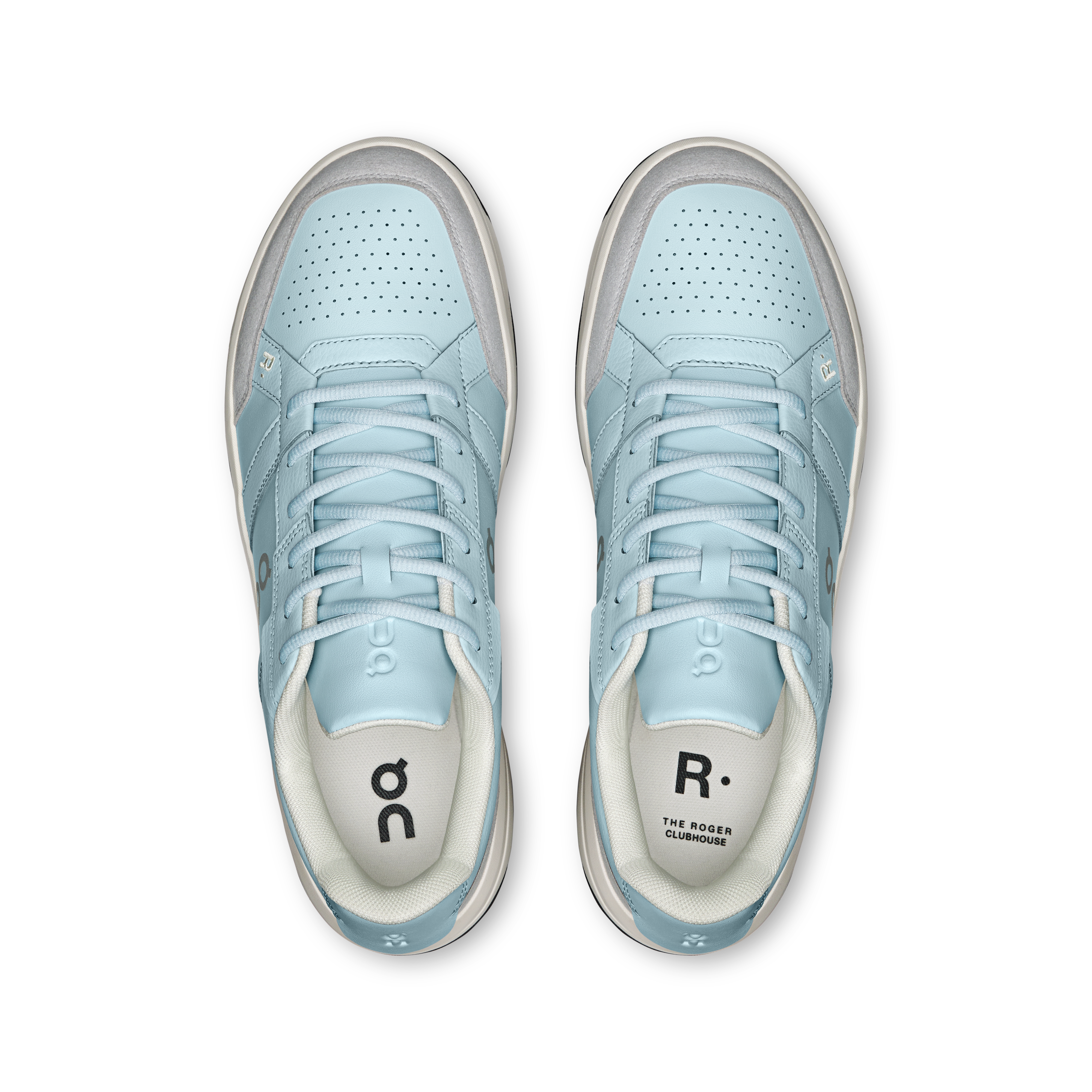 on running the roger clubhouse arctic ivory