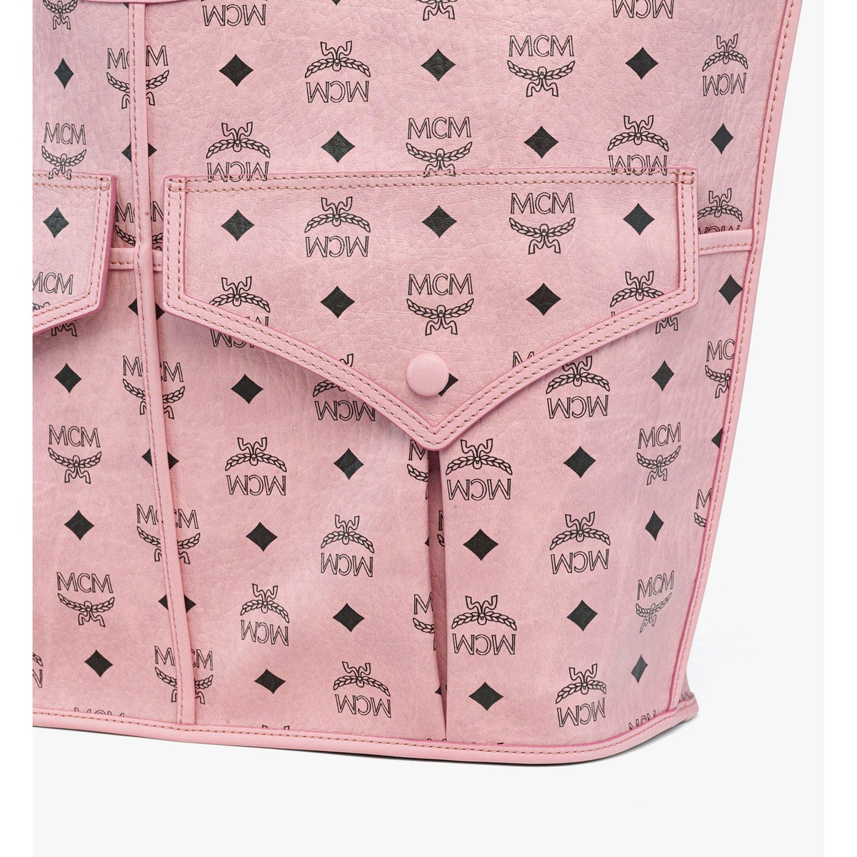 MCM X-Large Leni Shopper in Visetos