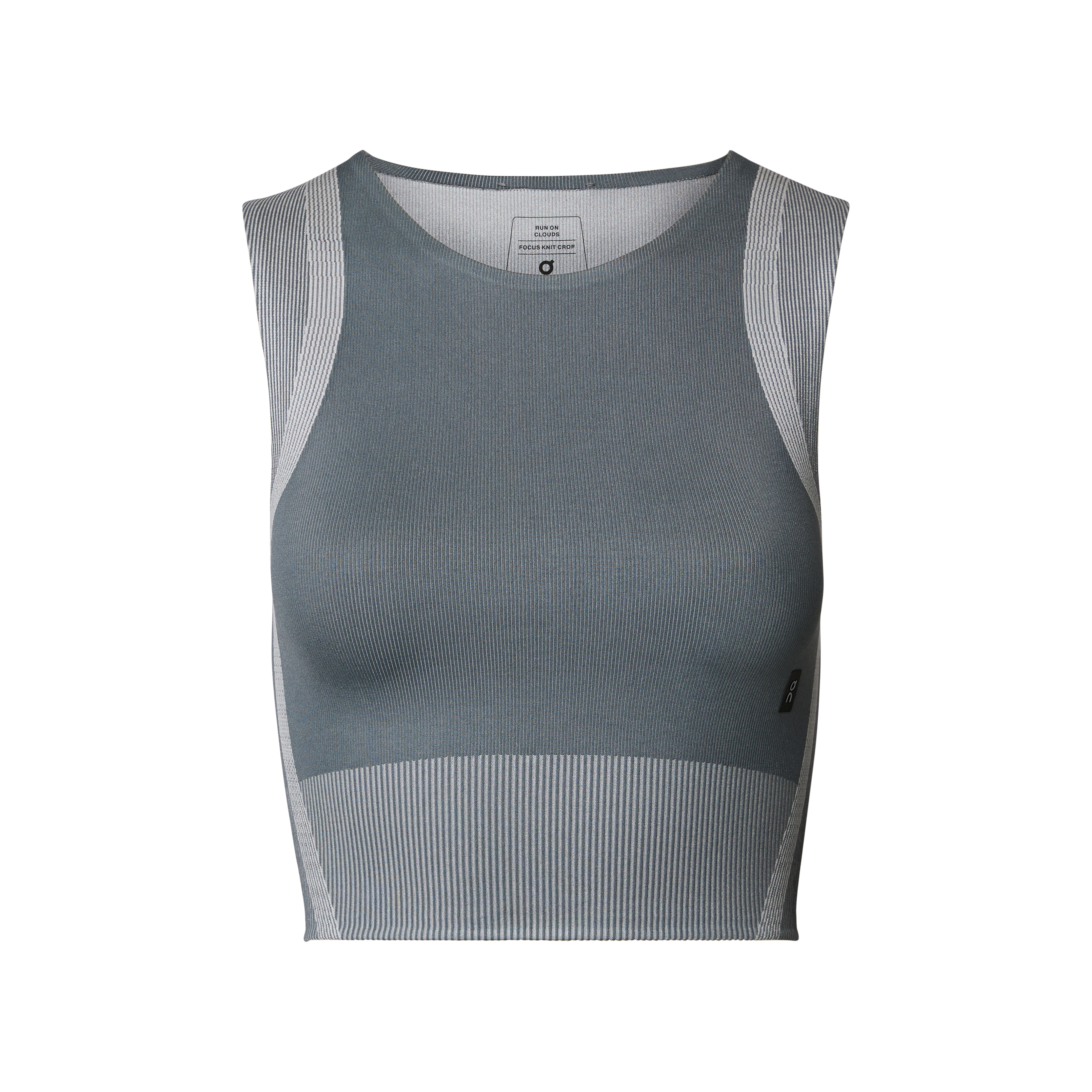 On Studio Knit Crop Rock | Glacier (Women's)