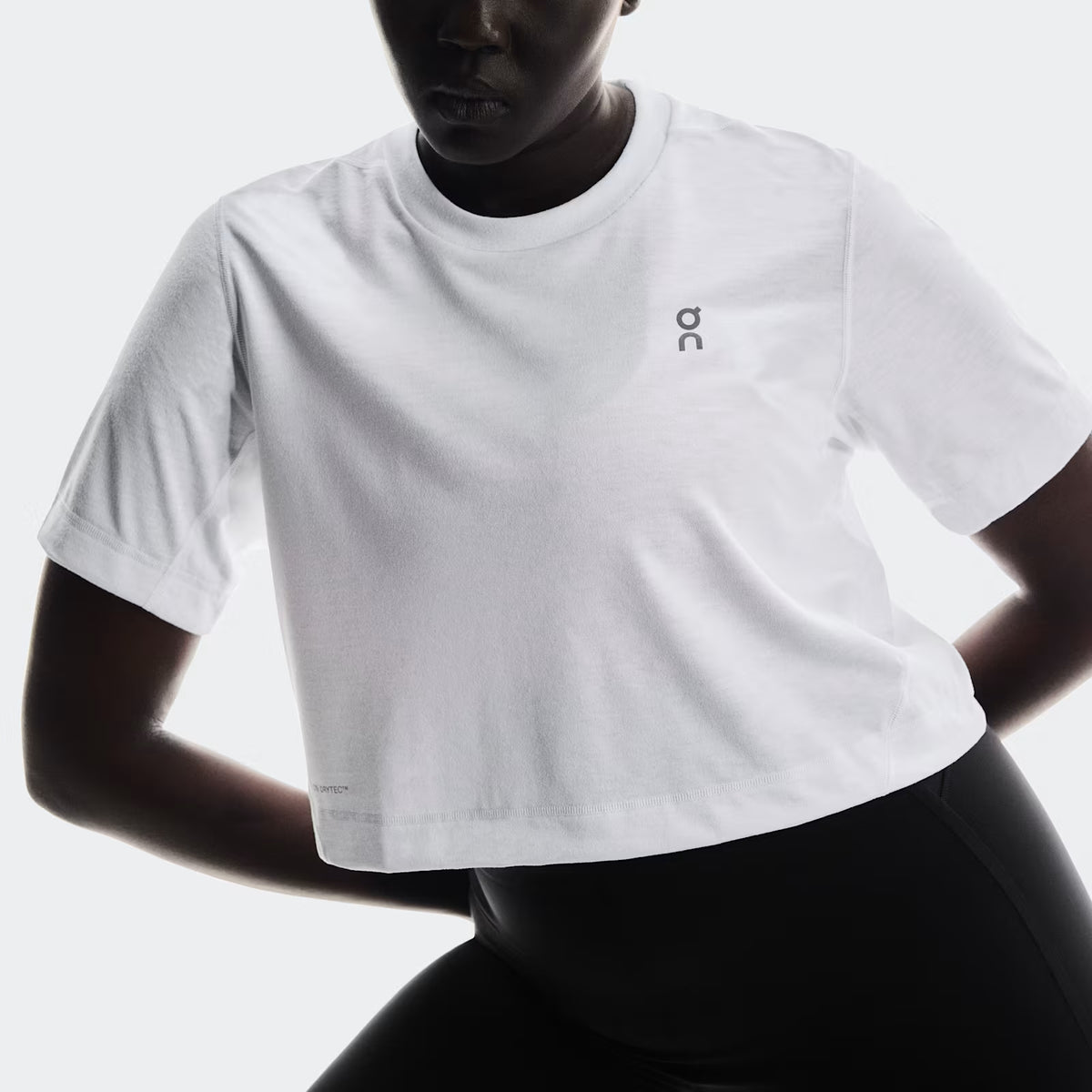 On Train-T Crop White (Women'S)