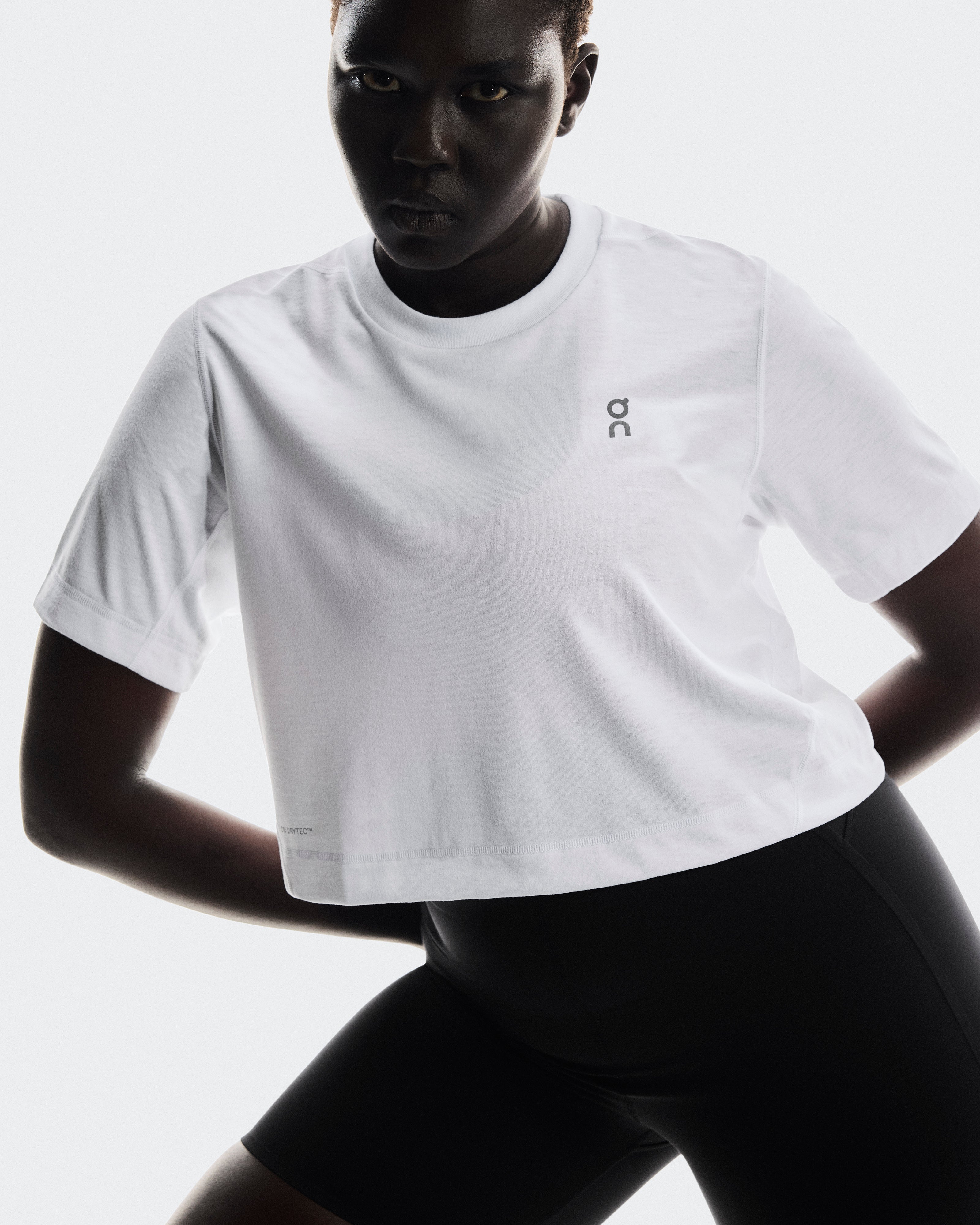 On Train-T Crop White (Women's)