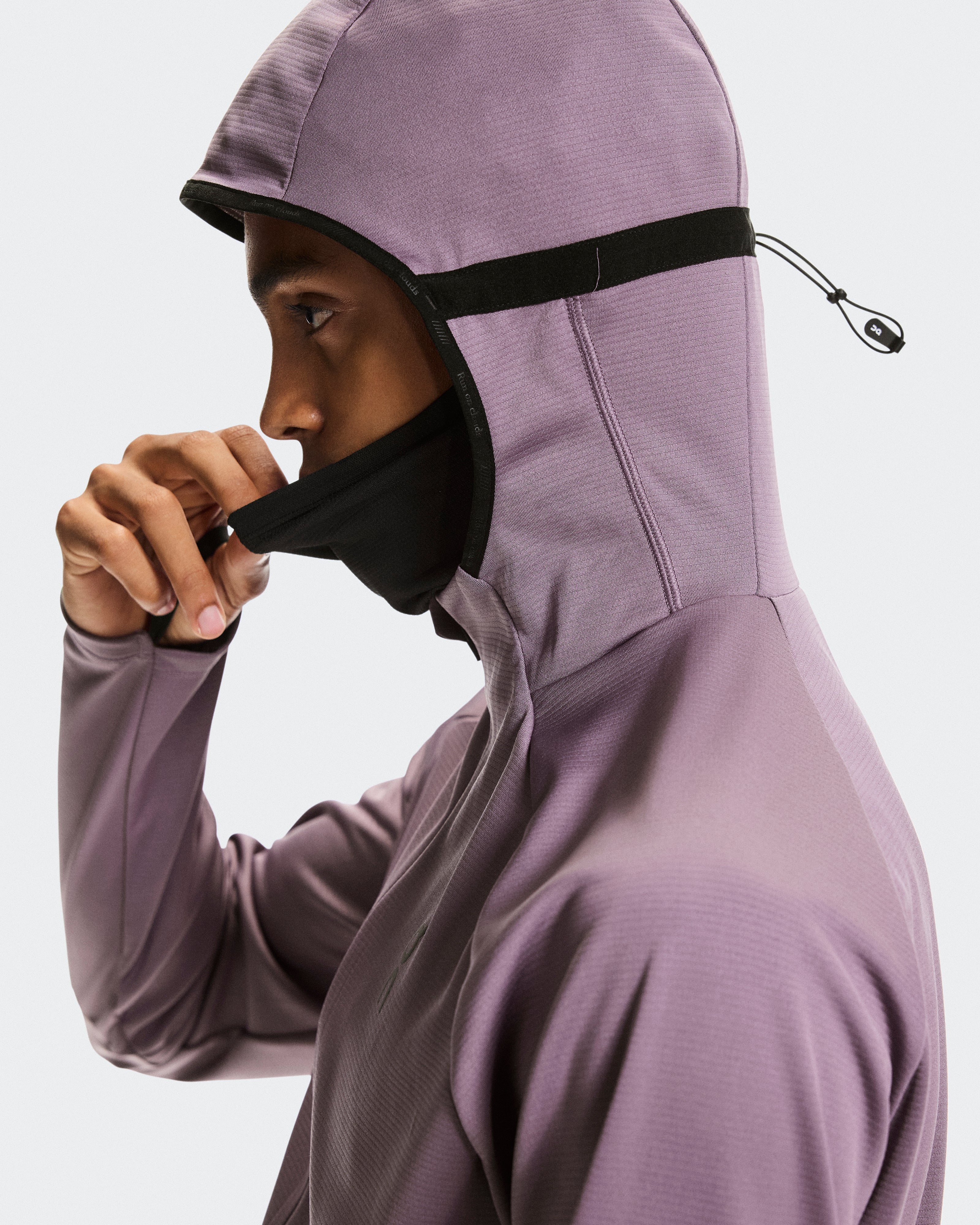 On Climate Zip Hoodie Dewberry