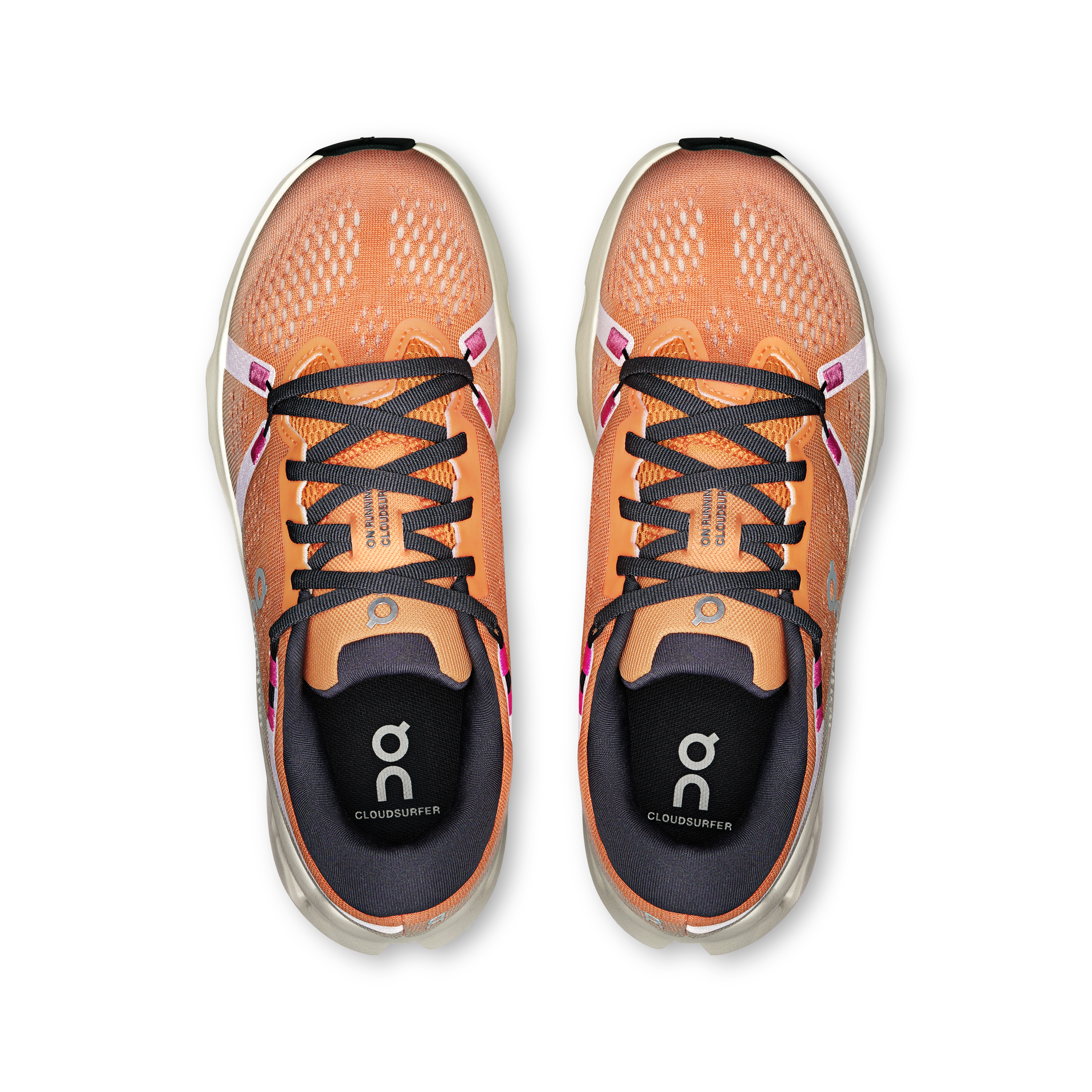 on running cloudsurfer 2 tangerine ivory (women's)