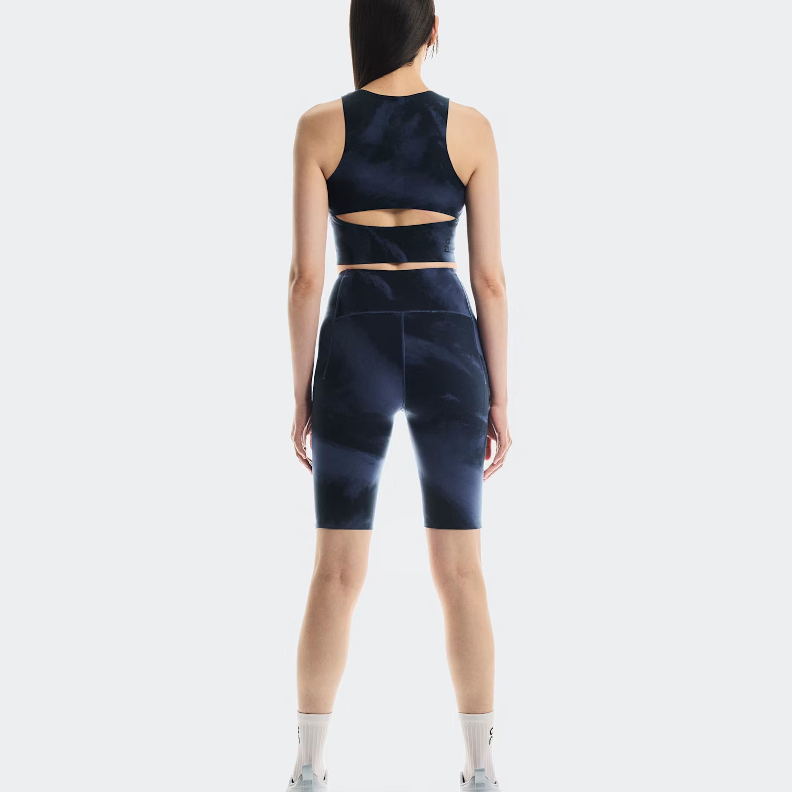 On Studio Open Back Crop Acai | Navy (Women'S)