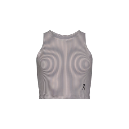 On All-Day Ribbed Crop Orchid | Lilac (Women'S)