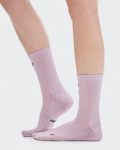 On Core Run Sock High 2P Foxglove | Mallow