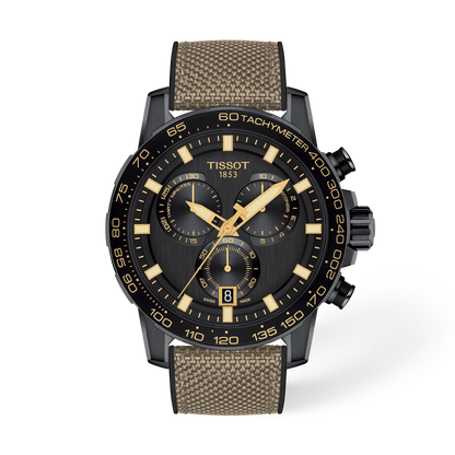 Seiko Tissot Supersport Chrono 45.5Mm T1256173705101