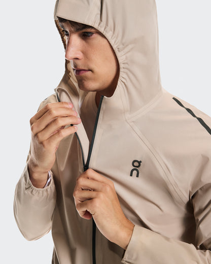On Performance Jacket Waterproof Desert