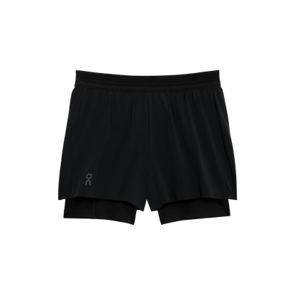 On 3" Performance 2/1 Shorts Black (Women's)