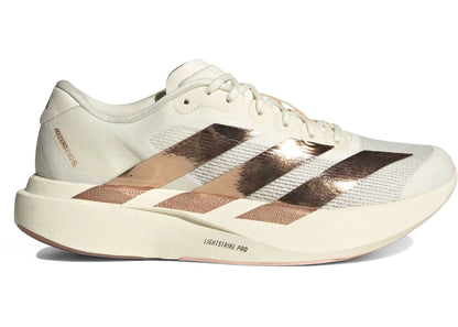 Adidas Adizero Evo Sl Metallic Stripes Off White Copper (Women'S)