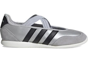 Adidas Barreda Mary Jane Silver Metallic Black (Women'S)
