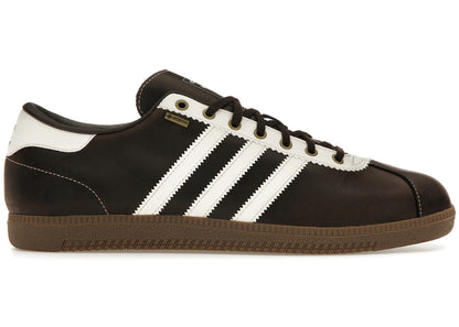 Men's adidas Bern Gore Tex Dark Brown White, front